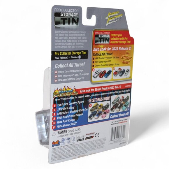 Johnny Lightning Pro Collector Storage Tin 1934 Ford Coupe Die-Cast Limited Edit - Picture 3 of 6